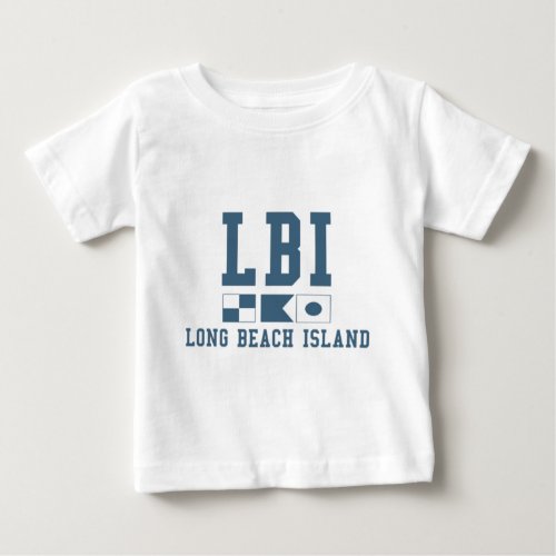 Long Beach Island Baby T_Shirt