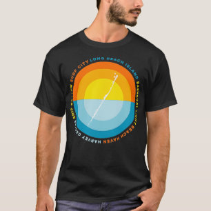 Long Beach Island Barnegat Light Beach Haven Sunse T-Shirt