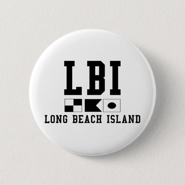Long Beach Island Button (Front)