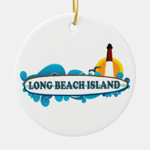 Long Beach Island. Ceramic Ornament