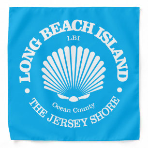 Long Beach Island (seashell) Bandana