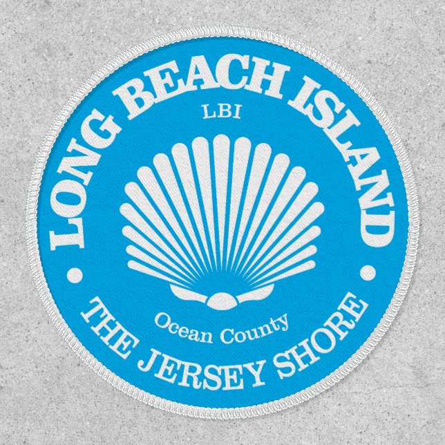 Long Beach Island (seashell) Patch (Front)