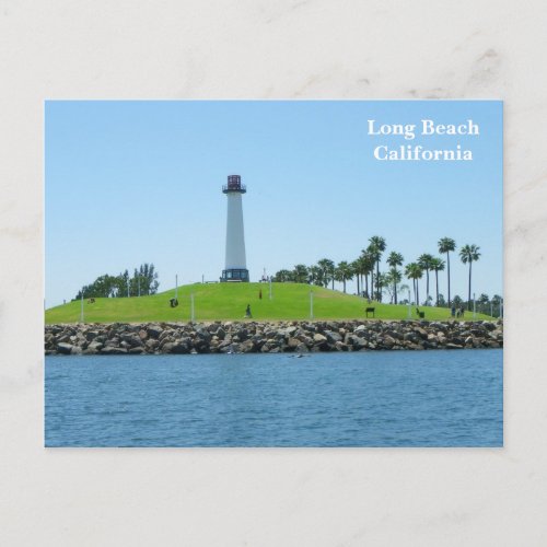 Long Beach Lighthouse Postcard Postcard