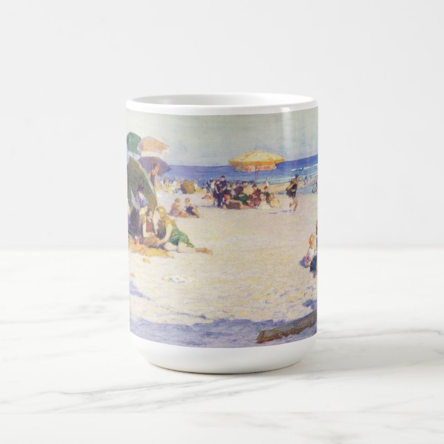 Long Beach (New York State)  Coffee Mug (Center)