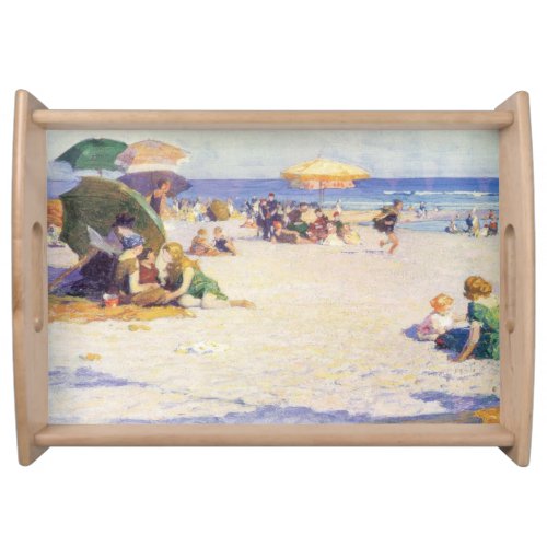 Long Beach New York State  Serving Tray