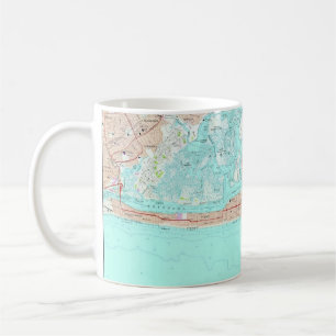 Long Beach, NY Map Mug