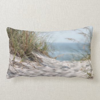 Long Beach Pillow. Lumbar Pillow by SpicySweet at Zazzle