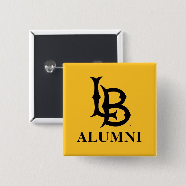 Long Beach State Alumni Button (Front & Back)