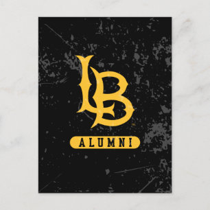 Long Beach State Alumni Distressed Invitation Postcard