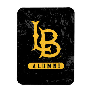 Long Beach State Alumni Distressed Magnet