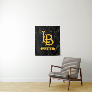 Long Beach State Alumni Distressed Tapestry