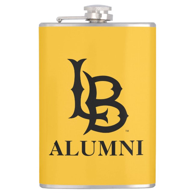 Long Beach State Alumni Flask (Front)