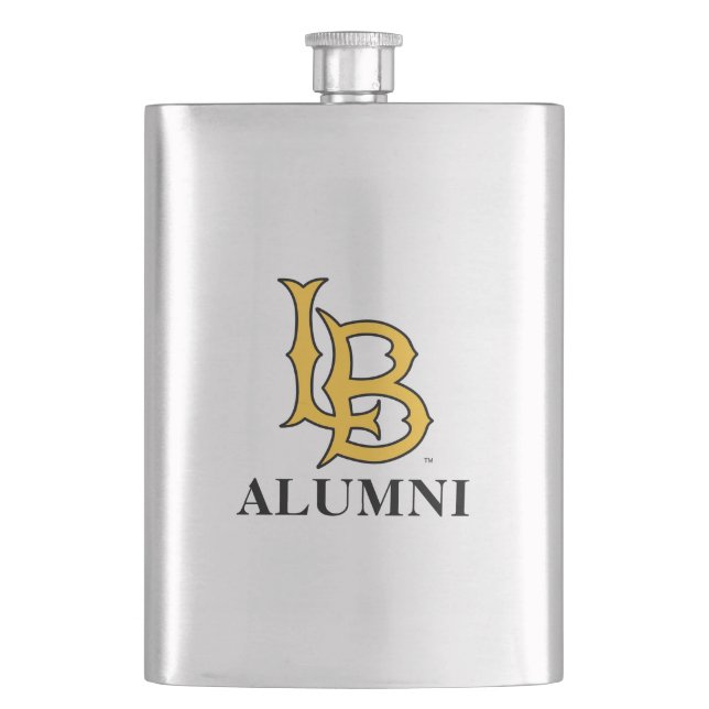 Long Beach State Alumni Flask (Front)