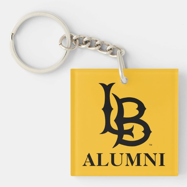 Long Beach State Alumni Keychain (Front)