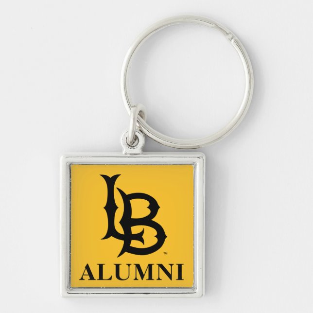 Long Beach State Alumni Keychain (Front)