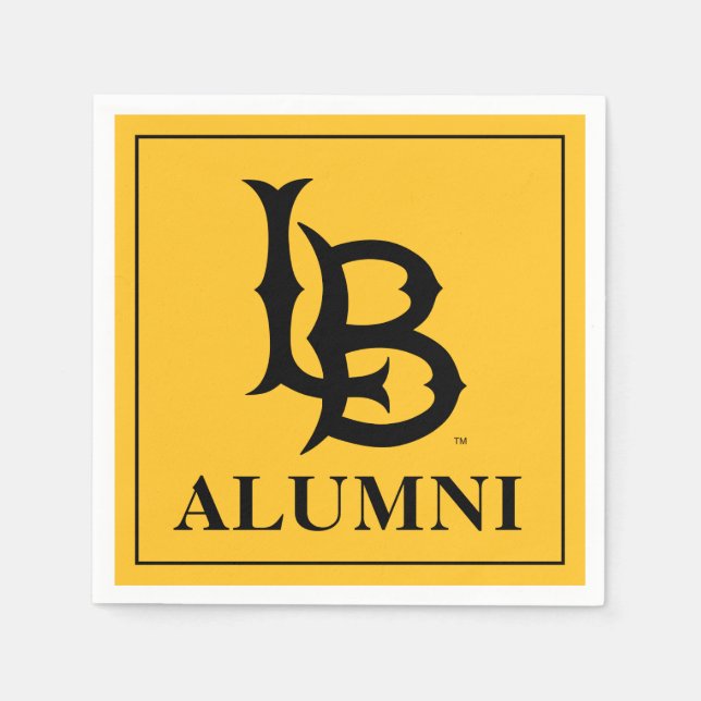 Long Beach State Alumni Napkins (Front)
