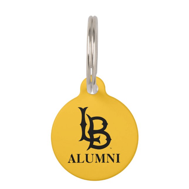 Long Beach State Alumni Pet ID Tag (Front)
