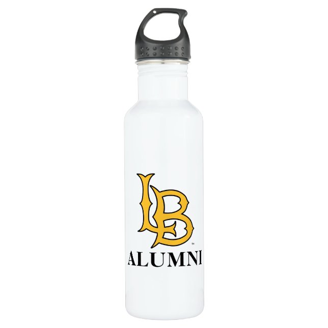 Long Beach State Alumni Stainless Steel Water Bottle (Front)