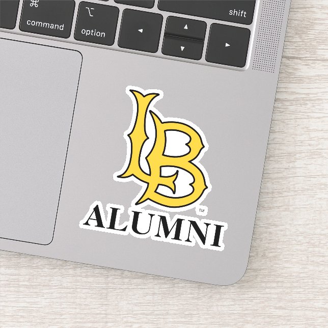 Long Beach State Alumni Sticker (Detail)