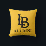 Long Beach State Alumni Throw Pillow<br><div class="desc">Check out these California State University Long Beach designs! Show off your California State Pride with these new University products. These make the perfect gifts for the Long Beach student, alumni, family, friend or fan in your life. All of these Zazzle products are customizable with your name, class year, or...</div>