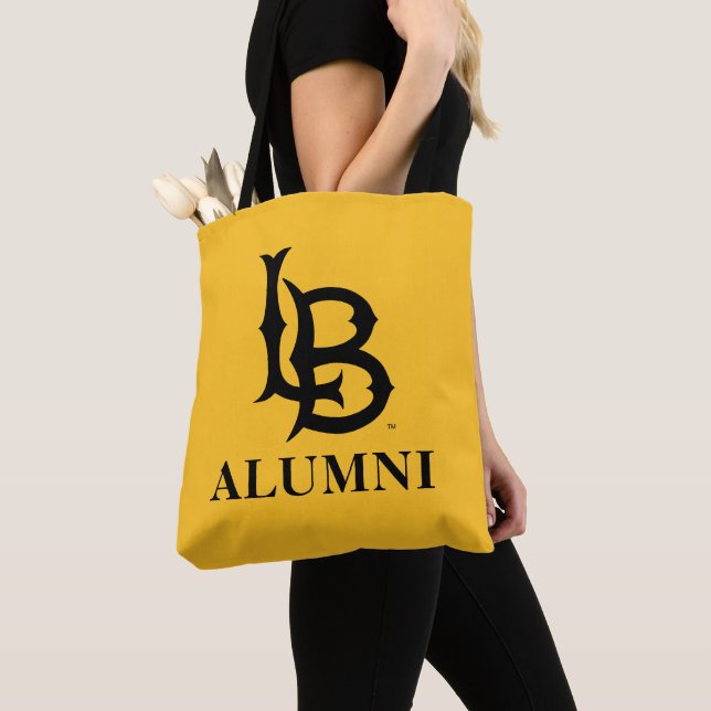 Long Beach State Alumni Tote Bag (Close Up)