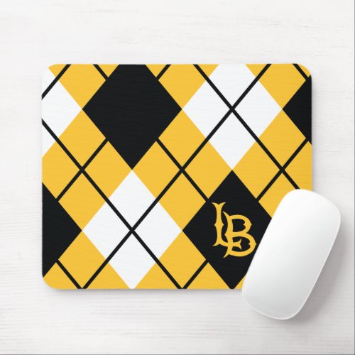 Long Beach State Argyle Mouse Pad
