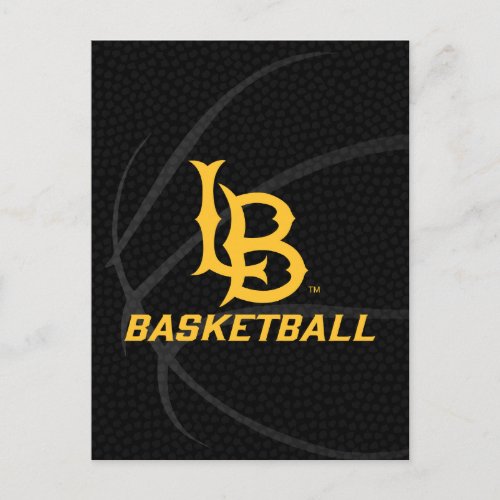 Long Beach State Basketball Invitation Postcard