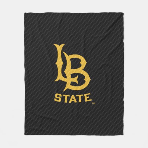 Long Beach State Carbon Fiber Fleece Blanket