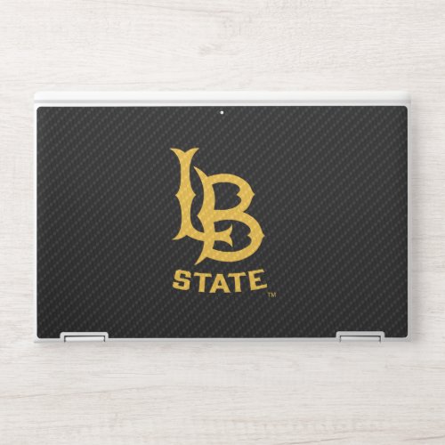 Long Beach State Carbon Fiber HP Laptop Skin