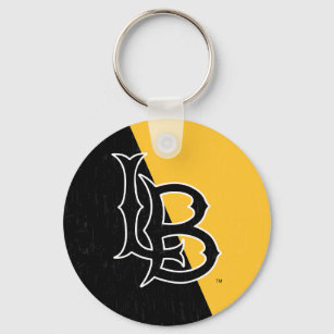 Long Beach State Color Block Keychain