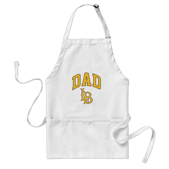 Long Beach State Dad Adult Apron (Front)