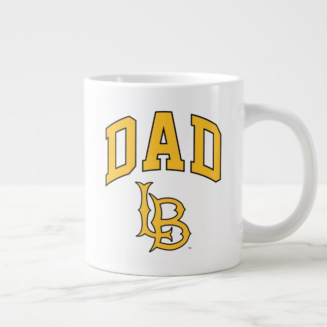 Long Beach State Dad Giant Coffee Mug (Right)