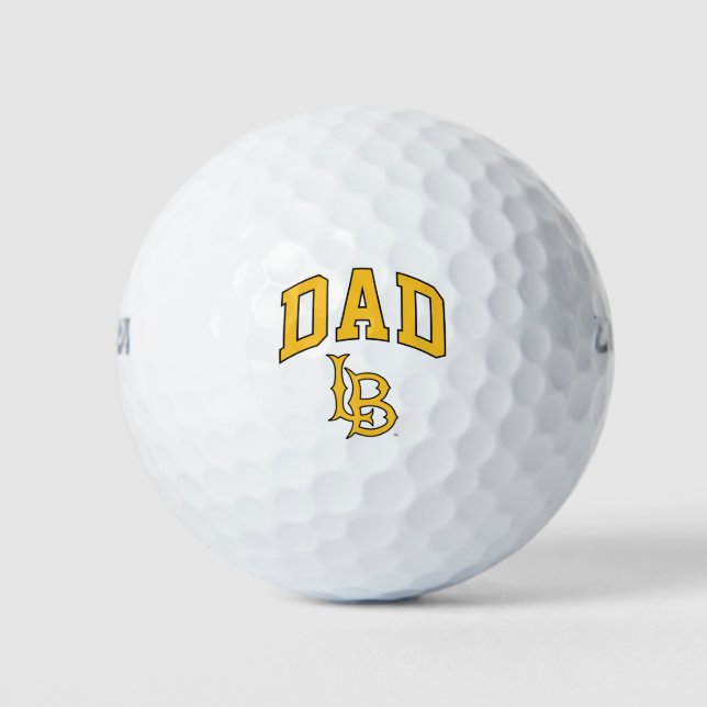 Long Beach State Dad Golf Balls (Front)