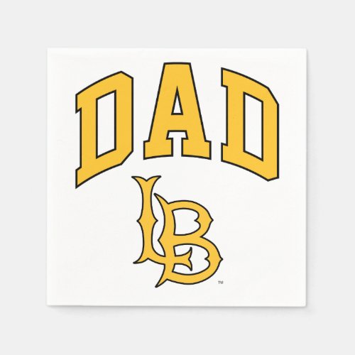 Long Beach State Dad Napkins