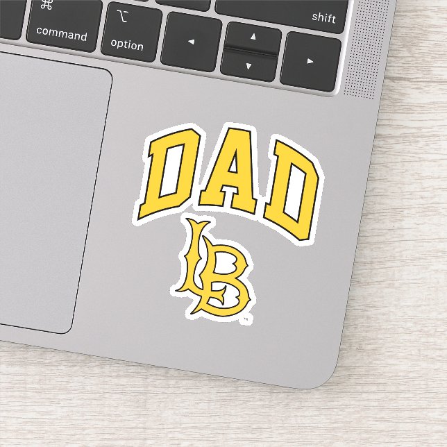 Long Beach State Dad Sticker (Detail)