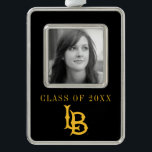 Long Beach State Logo Christmas Ornament<br><div class="desc">Check out these California State University Long Beach designs! Show off your California State Pride with these new University products. These make the perfect gifts for the Long Beach student, alumni, family, friend or fan in your life. All of these Zazzle products are customizable with your name, class year, or...</div>