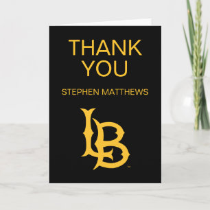 Long Beach State Logo Graduation Card