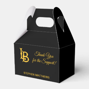 Long Beach State Logo Graduation Favor Boxes
