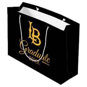 Long Beach State Logo Graduation Large Gift Bag