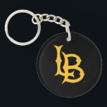 Long Beach State Logo Keychain<br><div class="desc">Check out these California State University Long Beach designs! Show off your California State Pride with these new University products. These make the perfect gifts for the Long Beach student, alumni, family, friend or fan in your life. All of these Zazzle products are customizable with your name, class year, or...</div>