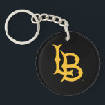 Long Beach State Logo Keychain<br><div class="desc">Check out these California State University Long Beach designs! Show off your California State Pride with these new University products. These make the perfect gifts for the Long Beach student, alumni, family, friend or fan in your life. All of these Zazzle products are customizable with your name, class year, or...</div>