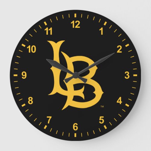 Long Beach State Logo Large Clock
