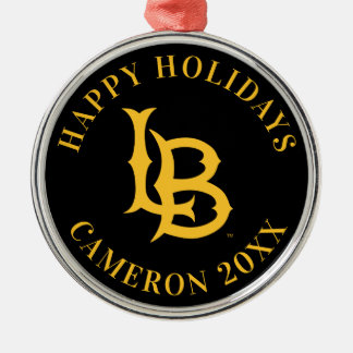 Long Beach State Logo Metal Ornament
