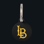 Long Beach State Logo Pet ID Tag<br><div class="desc">Check out these California State University Long Beach designs! Show off your California State Pride with these new University products. These make the perfect gifts for the Long Beach student, alumni, family, friend or fan in your life. All of these Zazzle products are customizable with your name, class year, or...</div>
