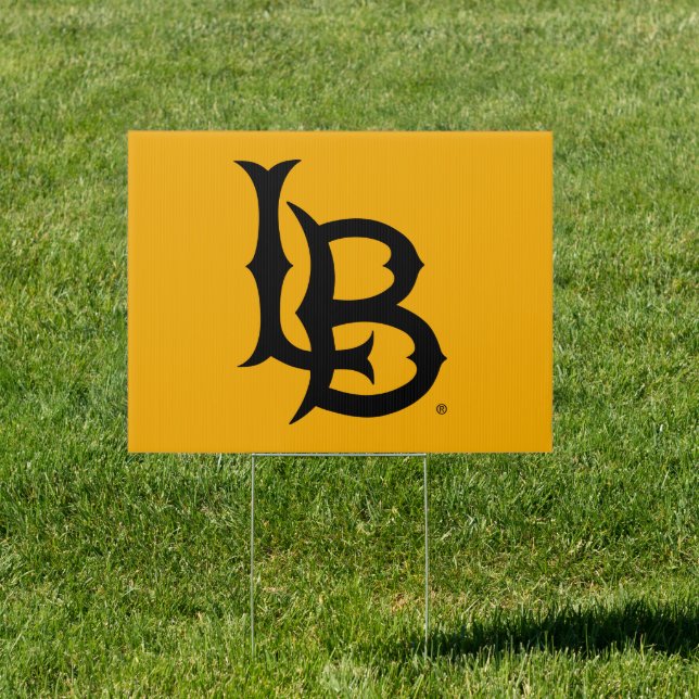 Long Beach State Logo Sign (Insitu)