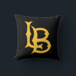 Long Beach State Logo Throw Pillow<br><div class="desc">Check out these California State University Long Beach designs! Show off your California State Pride with these new University products. These make the perfect gifts for the Long Beach student, alumni, family, friend or fan in your life. All of these Zazzle products are customizable with your name, class year, or...</div>