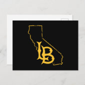 Long Beach State Love Invitation Postcard (Front/Back)