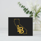 Long Beach State Love Invitation Postcard (Standing Front)