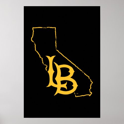 Long Beach State Love Poster