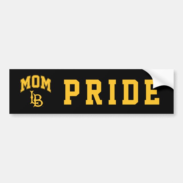 Long Beach State Mom Bumper Sticker (Front)